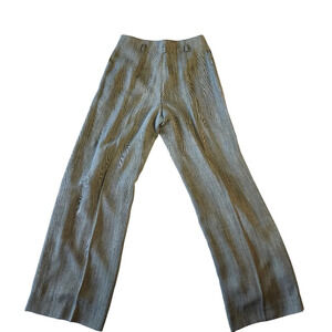 Jones New York Women Size 4 Dress Pants Wide Leg Gray